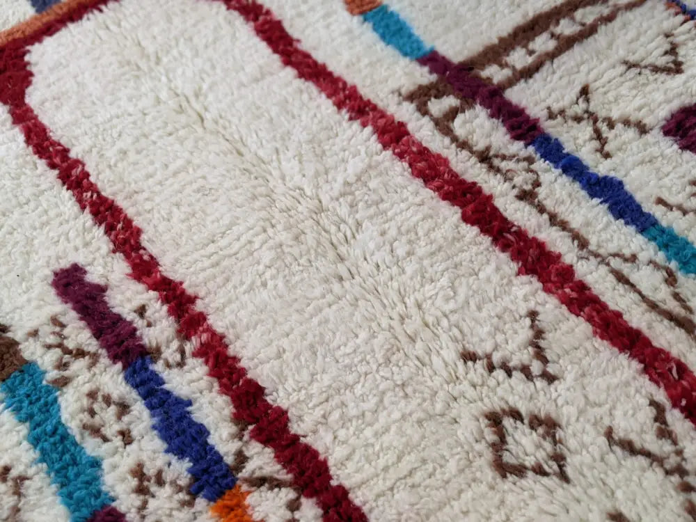 DecorBites™ Moroccan Handmade Traditional Azilal Rug 250 X 150 Cm
