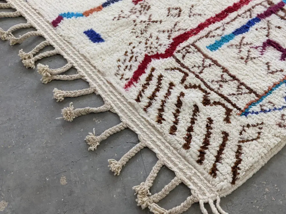 DecorBites™ Moroccan Handmade Traditional Azilal Rug 250 X 150 Cm