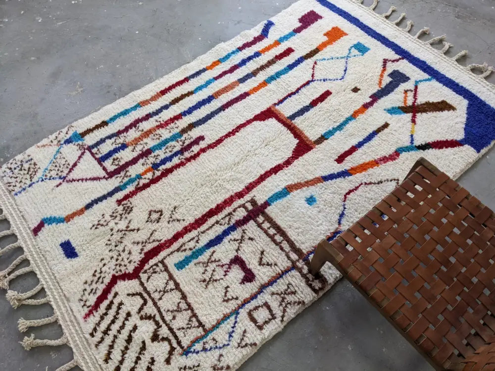 DecorBites™ Moroccan Handmade Traditional Azilal Rug 250 X 150 Cm