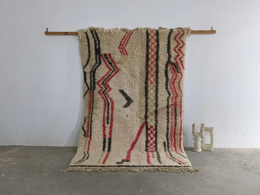 DecorBites™ Moroccan Handmade Traditional Azilal Rug 250 X 155 Cm