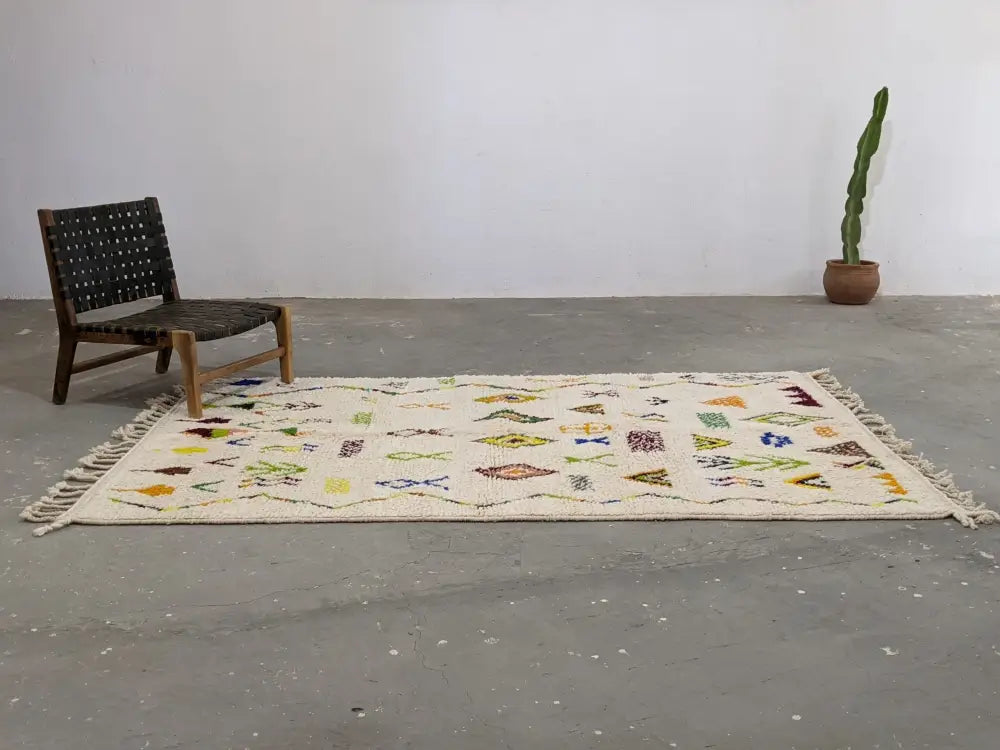 DecorBites™ Moroccan Handmade Traditional Azilal Rug 250 X 161cm