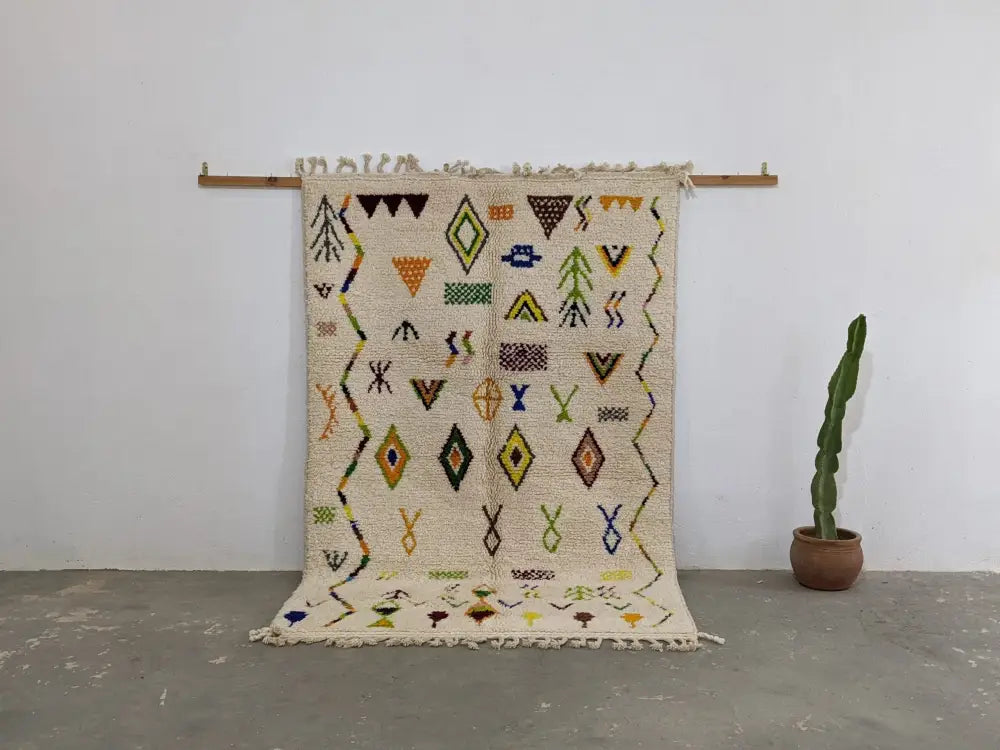 DecorBites™ Moroccan Handmade Traditional Azilal Rug 250 X 161cm