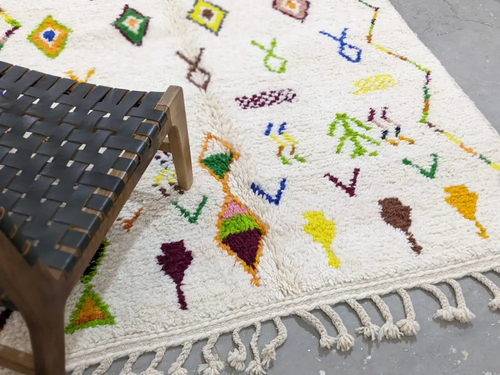 DecorBites™ Moroccan Handmade Traditional Azilal Rug 250 X 161cm