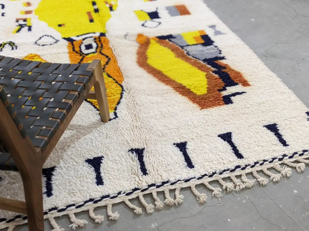 DecorBites™ Moroccan Handmade Traditional Azilal Rug 250 x 162 cm