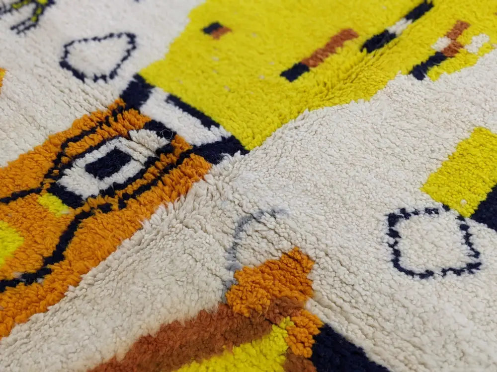 DecorBites™ Moroccan Handmade Traditional Azilal Rug 250 x 162 cm