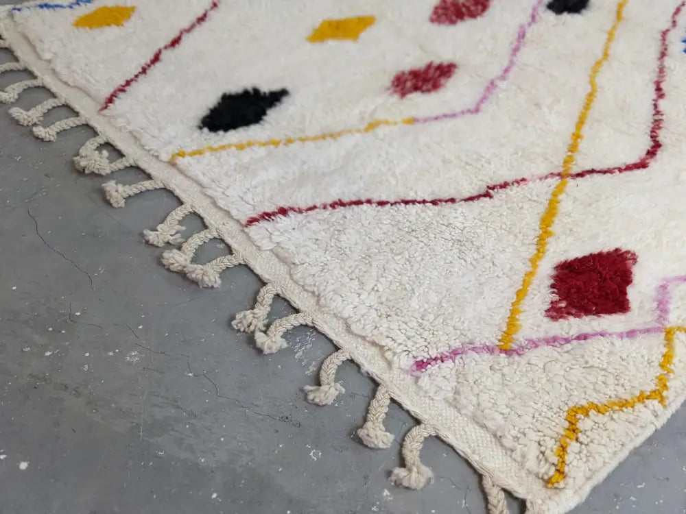 DecorBites™ Moroccan Handmade Traditional Azilal Rug 252 X 160 Cm
