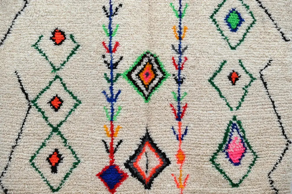 DecorBites™ Moroccan Handmade Traditional Azilal Rug 253 X 154 Cm