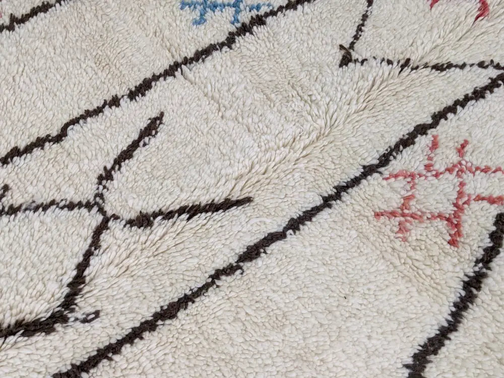 DecorBites™ Moroccan Handmade Traditional Azilal Rug 253 X 165 Cm