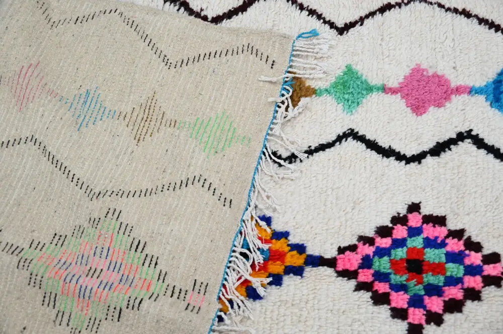 DecorBites™ Moroccan Handmade Traditional Azilal Rug 255 X 144 Cm