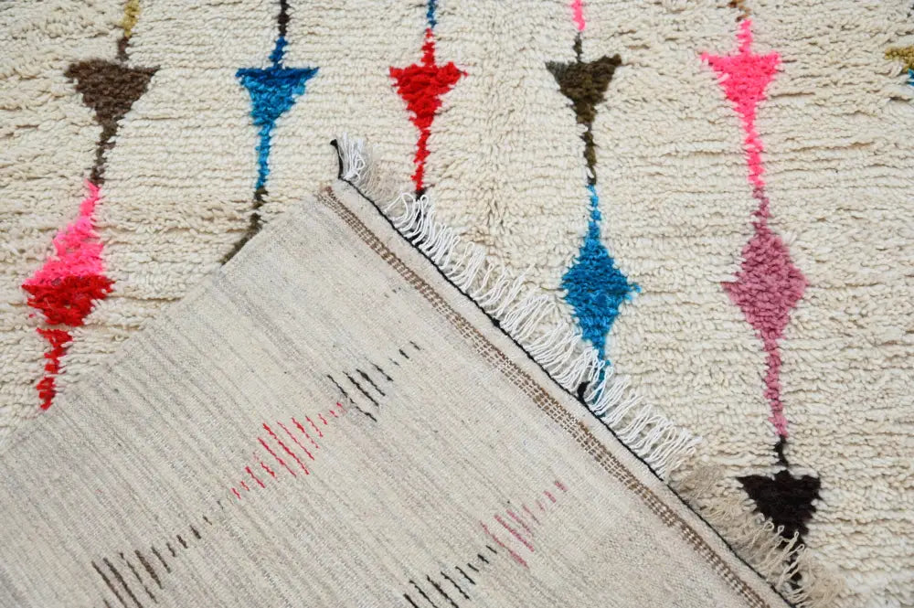 DecorBites™ Moroccan Handmade Traditional Azilal Rug 255 X 155 Cm