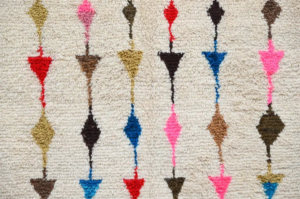 DecorBites™ Moroccan Handmade Traditional Azilal Rug 255 X 155 Cm