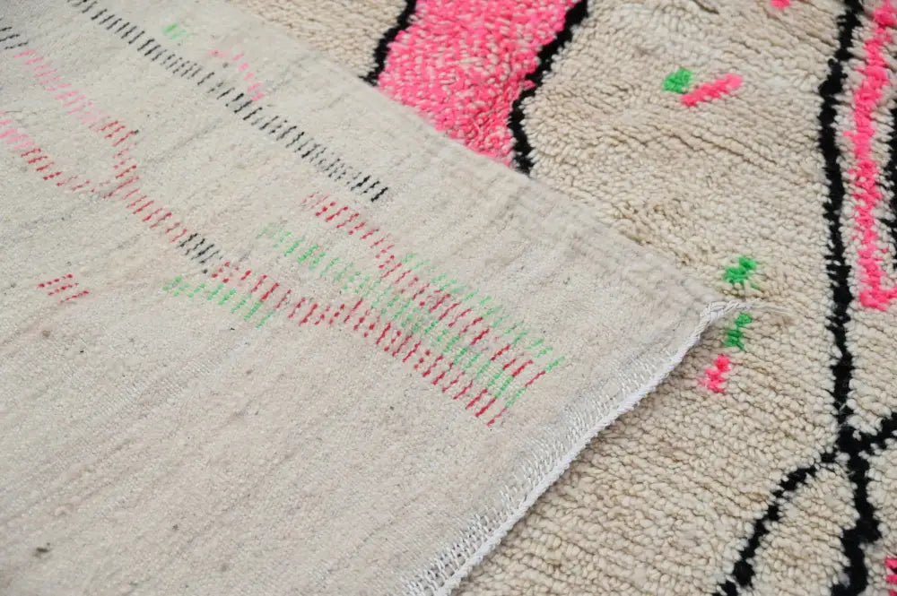 DecorBites™ Moroccan Handmade Traditional Azilal rug 256 X 136 Cm