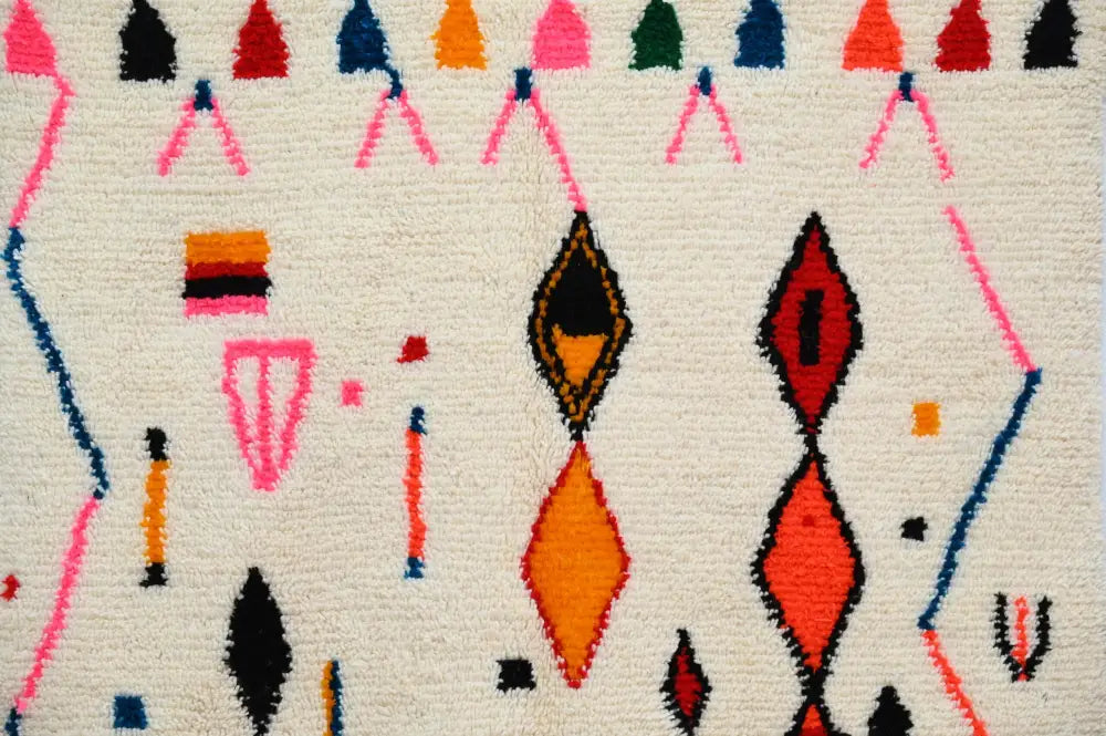 DecorBites™ Moroccan Handmade Traditional Azilal Rug 256 X 155 Cm