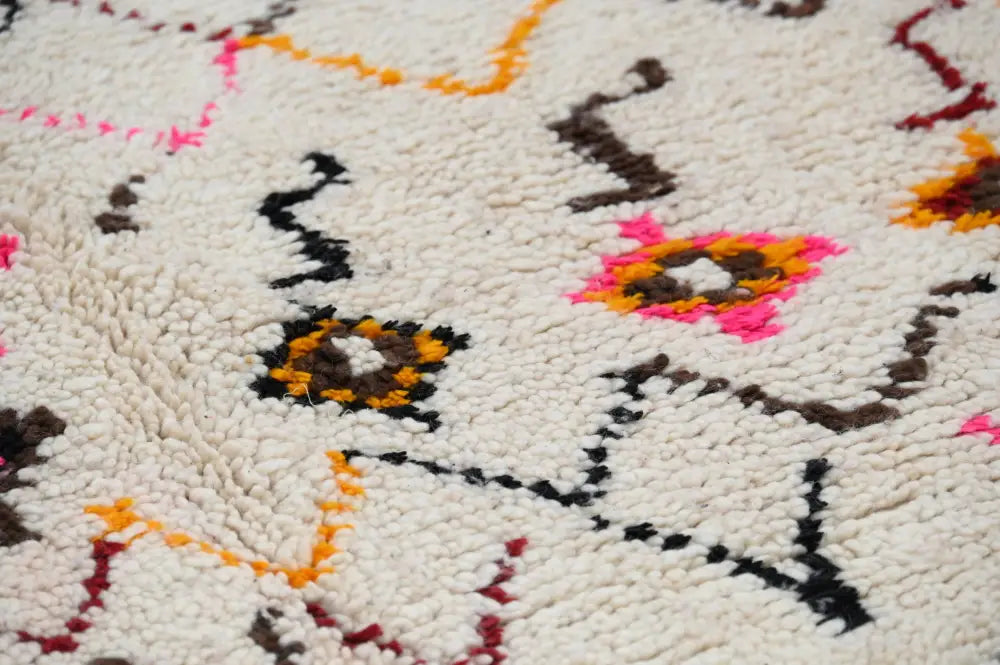 DecorBites™ Moroccan Handmade Traditional Azilal Rug 258 X 120 Cm