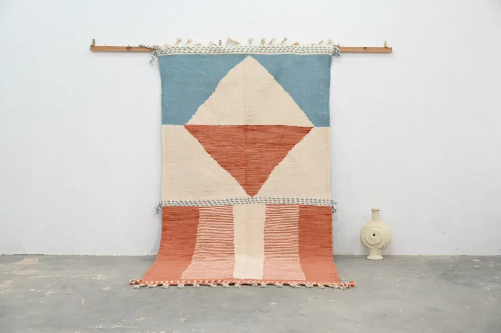 DecorBites™ Moroccan Handmade Traditional Azilal Rug 260 X 141 Cm
