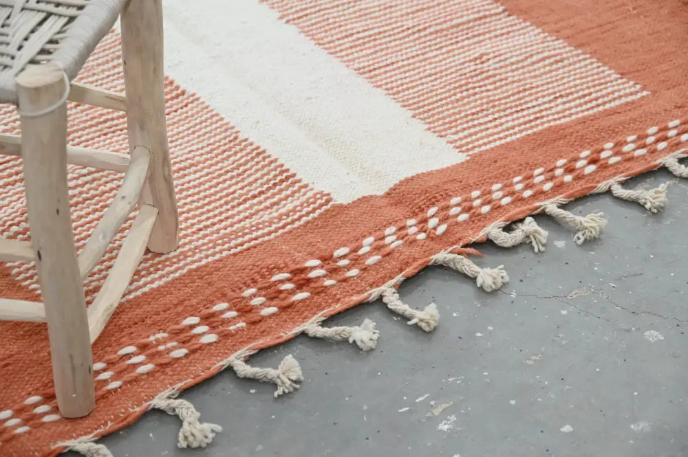 DecorBites™ Moroccan Handmade Traditional Azilal Rug 260 X 141 Cm