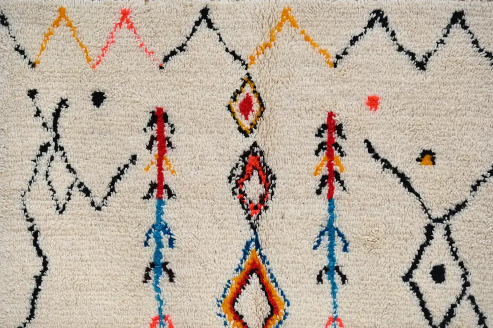 DecorBites™ Moroccan Handmade Traditional Azilal Rug 260 X 145 Cm