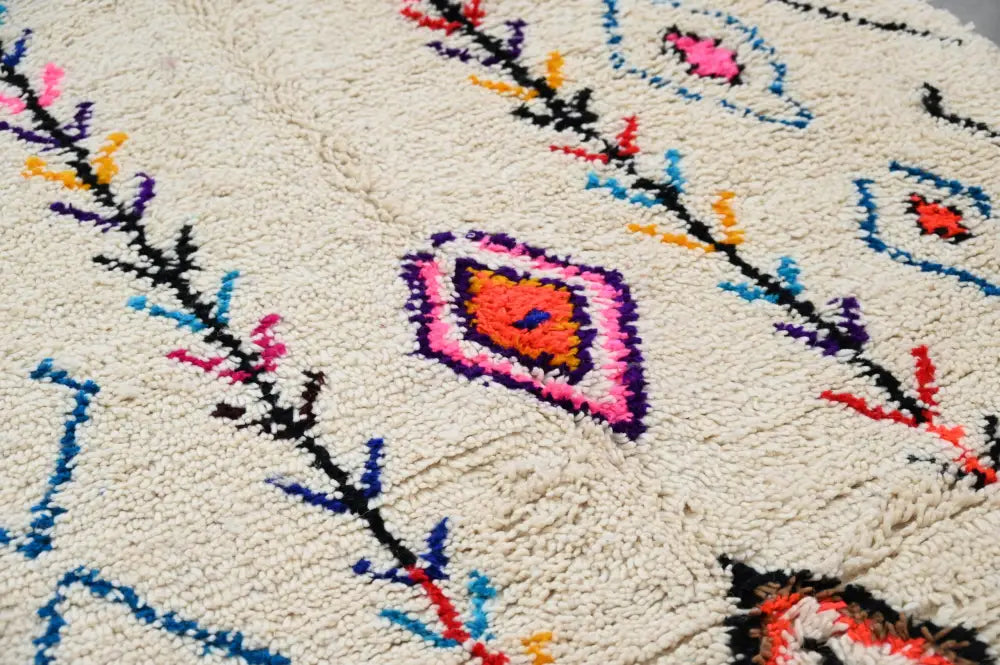 DecorBites™ Moroccan Handmade Traditional Azilal Rug 260 X 145 Cm