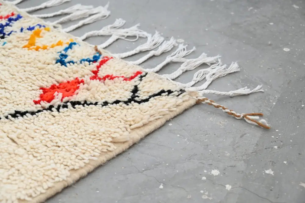 DecorBites™ Moroccan Handmade Traditional Azilal Rug 260 X 145 Cm