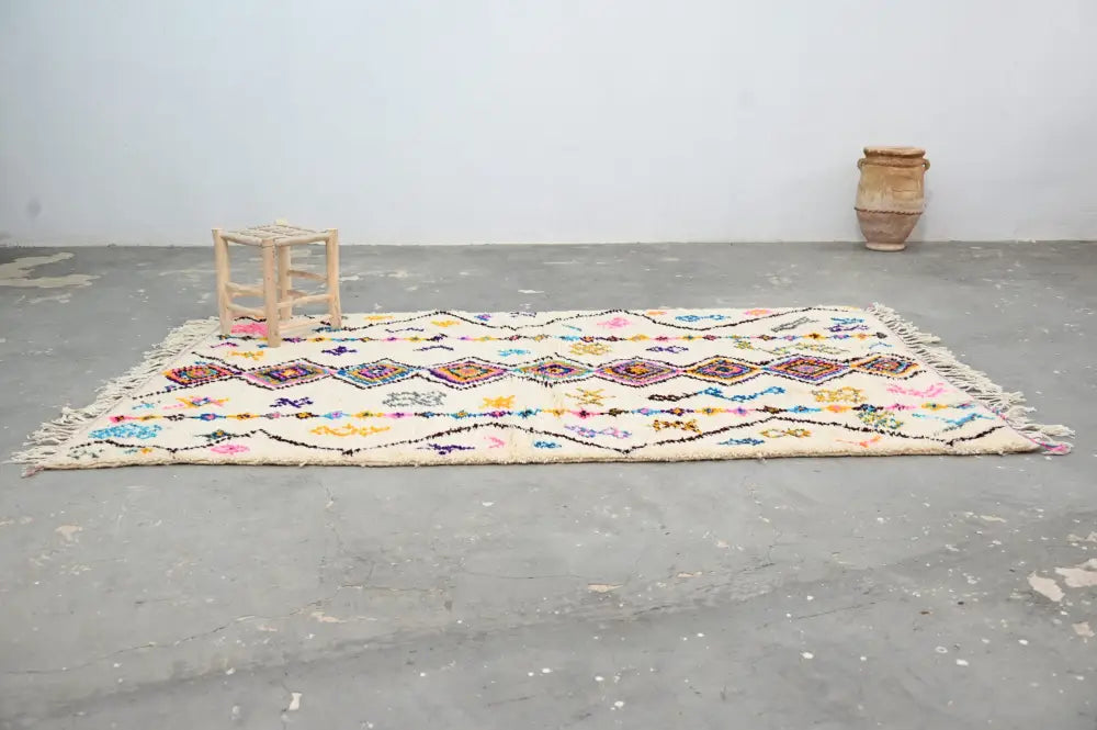 DecorBites™ Moroccan Handmade Traditional Azilal Rug 260 X 155 Cm