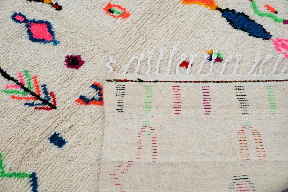 DecorBites™ Moroccan Handmade Traditional Azilal Rug 262 X 142 Cm