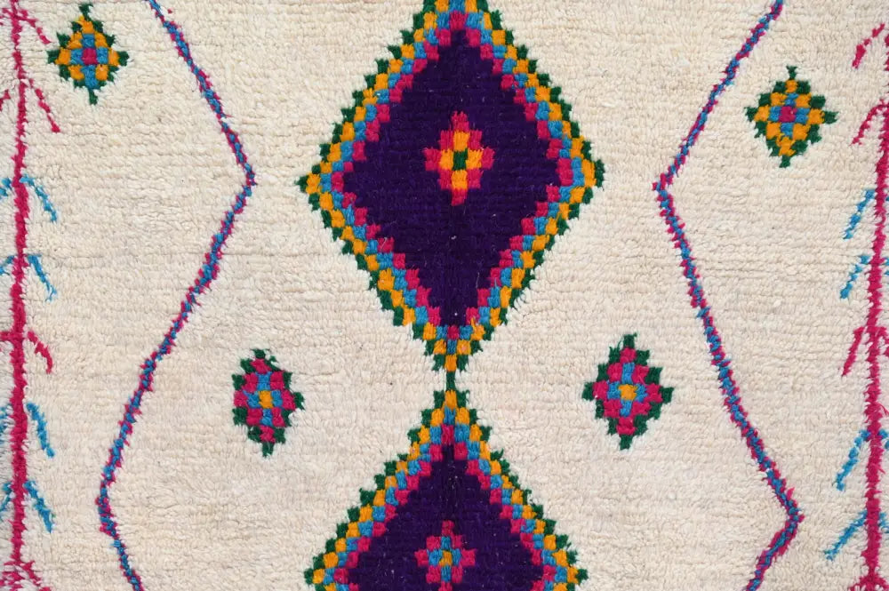 DecorBites™ Moroccan Handmade Traditional Azilal Rug 262 X 147 Cm