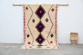 DecorBites™ Moroccan Handmade Traditional Azilal Rug 262 X 147 Cm