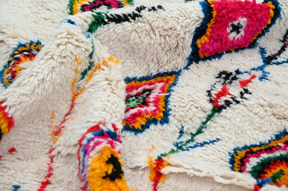 DecorBites™ Moroccan Handmade Traditional Azilal Rug 262 X 157 Cm