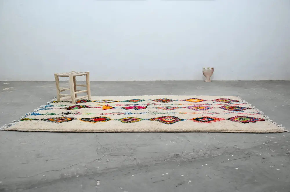 DecorBites™ Moroccan Handmade Traditional Azilal Rug 262 X 157 Cm