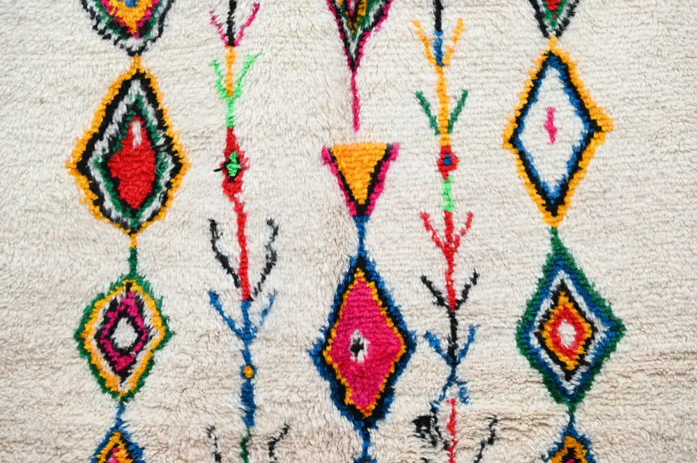 DecorBites™ Moroccan Handmade Traditional Azilal Rug 262 X 157 Cm