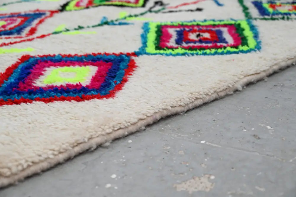 DecorBites™ Moroccan Handmade Traditional Azilal Rug 267 X 150 Cm