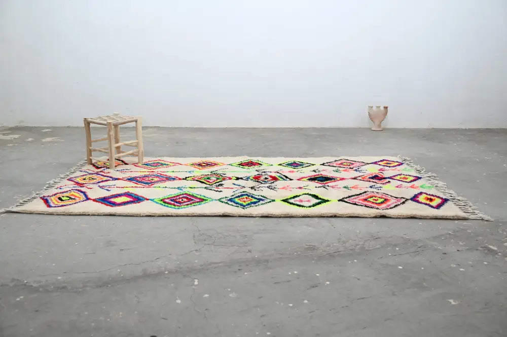 DecorBites™ Moroccan Handmade Traditional Azilal Rug 267 X 150 Cm
