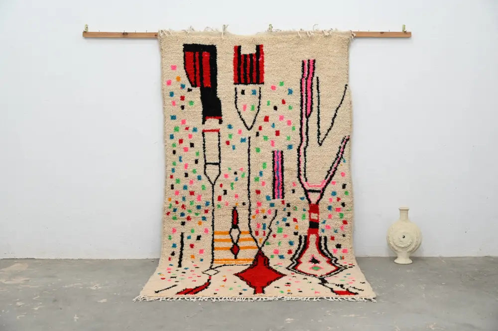 DecorBites™ Moroccan Handmade Traditional Azilal Rug 270 X 157 Cm