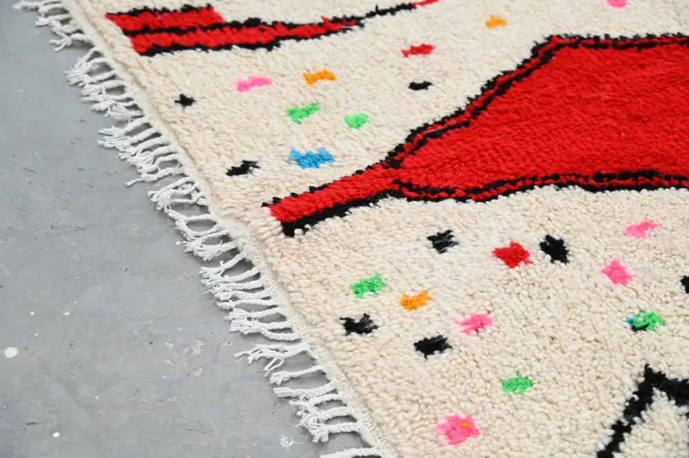 DecorBites™ Moroccan Handmade Traditional Azilal Rug 270 X 157 Cm