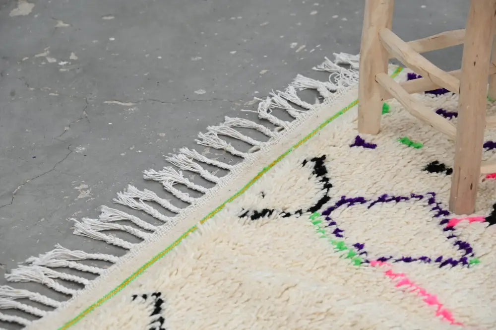 DecorBites™ Moroccan Handmade Traditional Azilal Rug 274 X 145 Cm