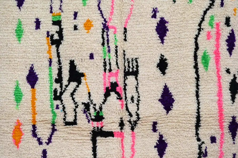 DecorBites™ Moroccan Handmade Traditional Azilal Rug 274 X 145 Cm
