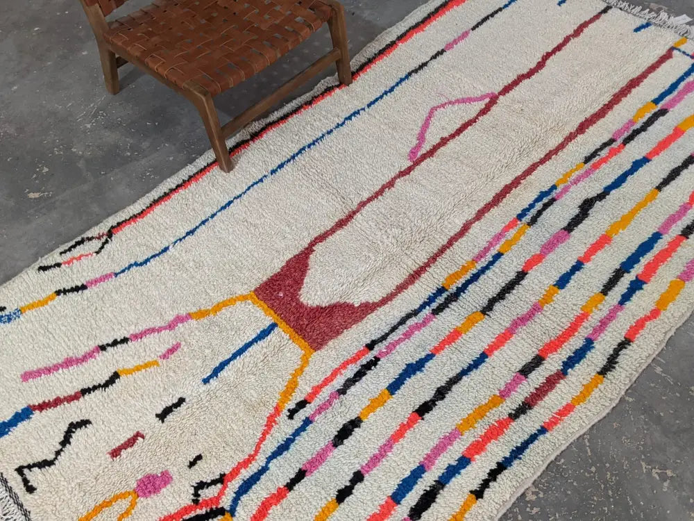 DecorBites™ Moroccan Handmade Traditional Azilal Rug 276×164 Cm