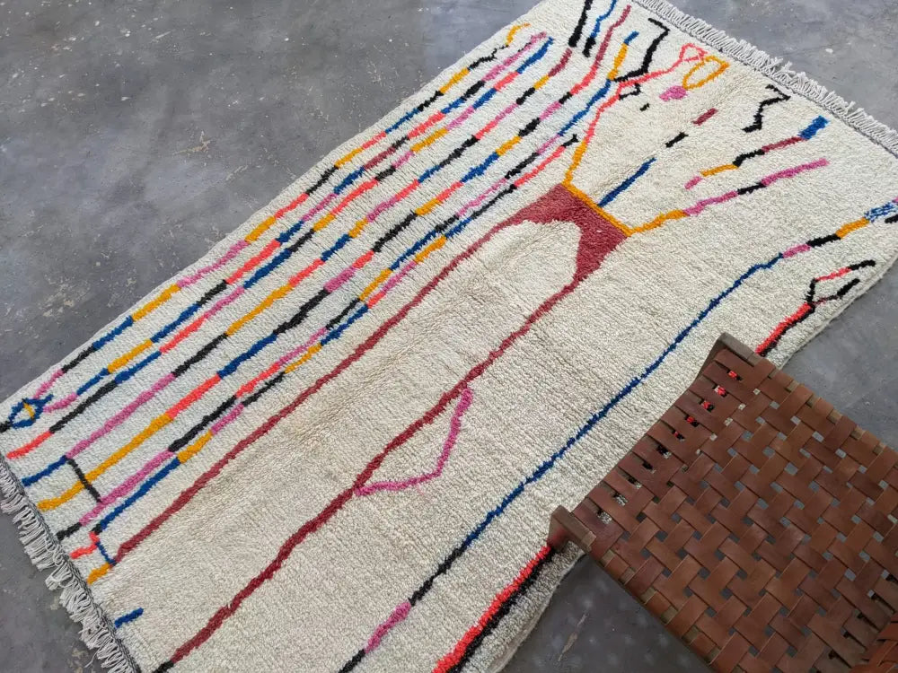 DecorBites™ Moroccan Handmade Traditional Azilal Rug 276×164 Cm