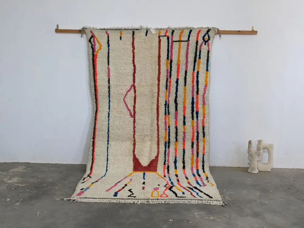 DecorBites™ Moroccan Handmade Traditional Azilal Rug 276×164 Cm