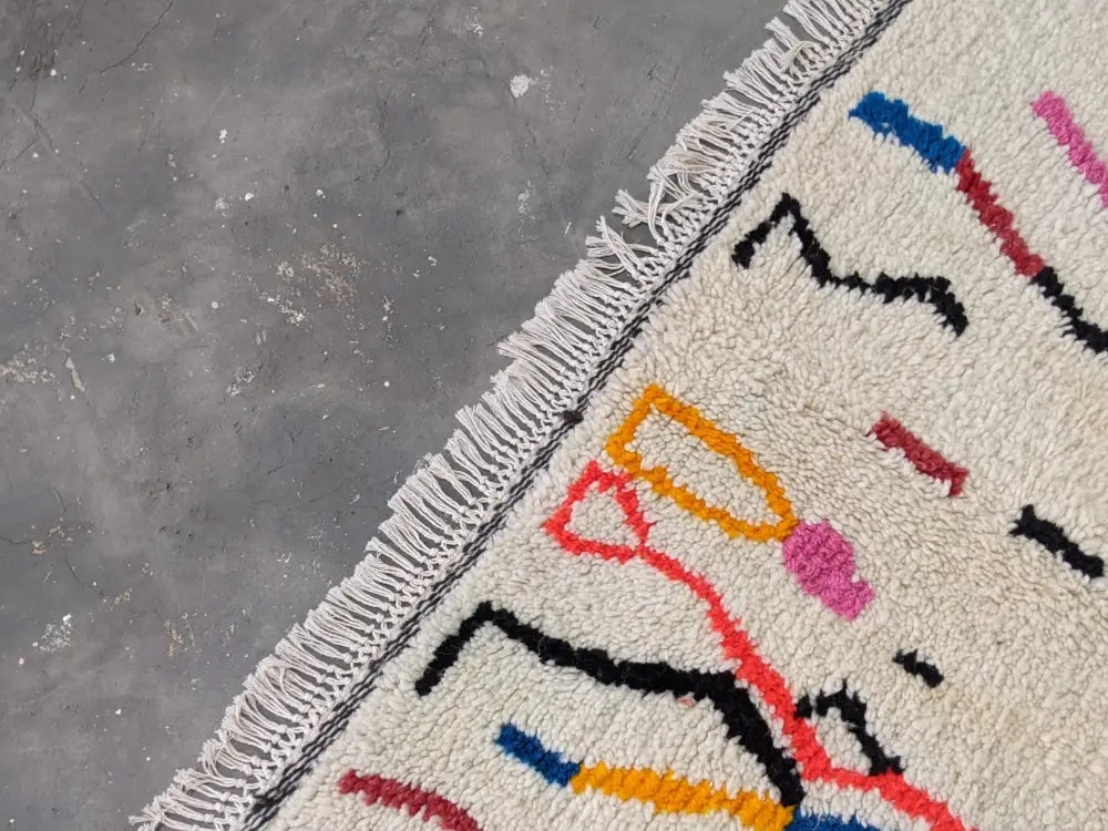 DecorBites™ Moroccan Handmade Traditional Azilal Rug 276×164 Cm