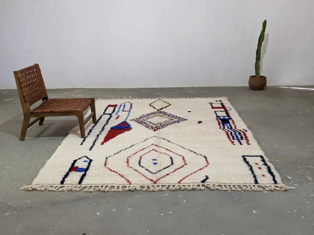 DecorBites™ Moroccan Handmade Traditional Azilal Rug 300 X 200 cm