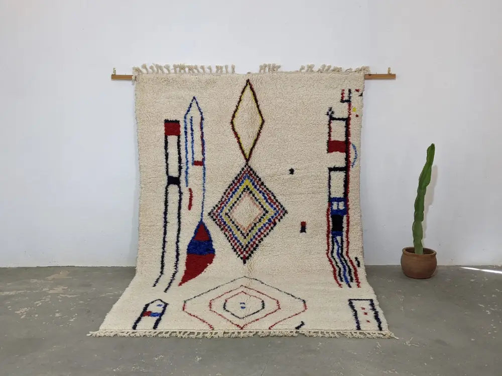 DecorBites™ Moroccan Handmade Traditional Azilal Rug 300 X 200 cm