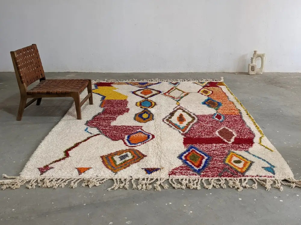 DecorBites™ Moroccan Handmade Traditional Azilal Rug 310 X 208 Cm