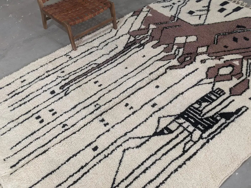 DecorBites™ Moroccan Handmade Traditional Azilal Rug 317 X 215 Cm