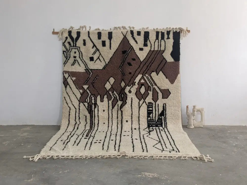 DecorBites™ Moroccan Handmade Traditional Azilal Rug 317 X 215 Cm