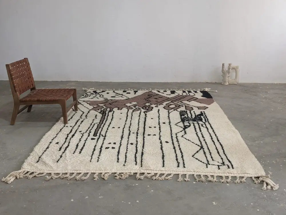 DecorBites™ Moroccan Handmade Traditional Azilal Rug 317 X 215 Cm
