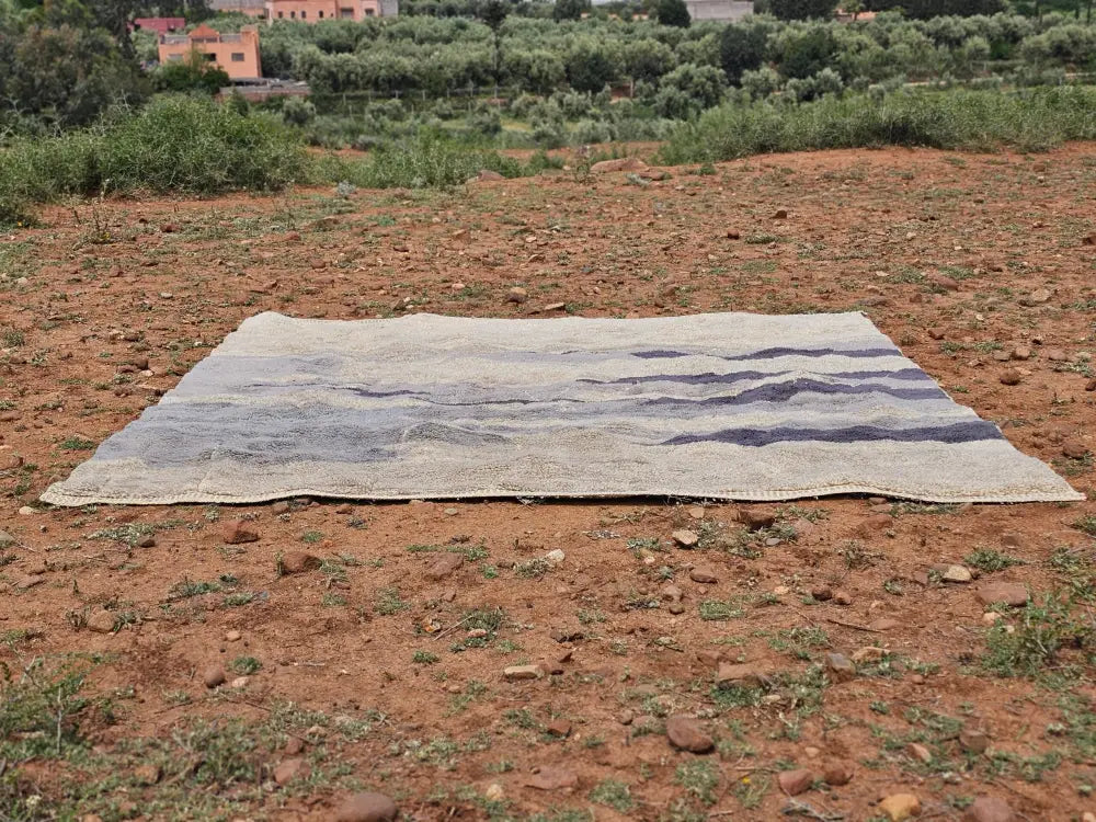 DecorBites™ Moroccan Handmade Traditional Beni Mrirt Rug 330 X 323 Cm