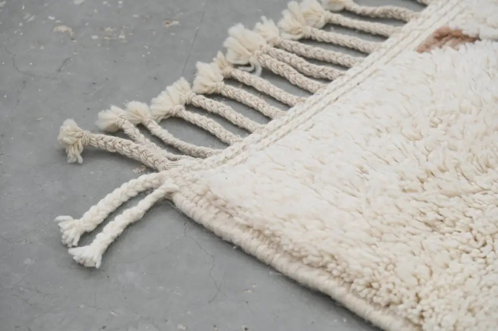 DecorBites™ Moroccan Handmade Traditional Beni Ouarain Carpet 283 X 211 Cm