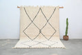 DecorBites™ Moroccan Handmade Traditional Beni Ouarain Carpet 310 X 215 Cm