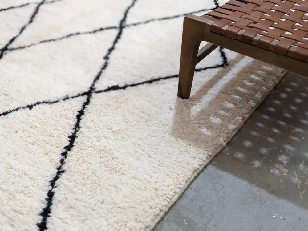 DecorBites™ Moroccan Handmade Traditional Beni Ouarain Rug 292 X 202 cm